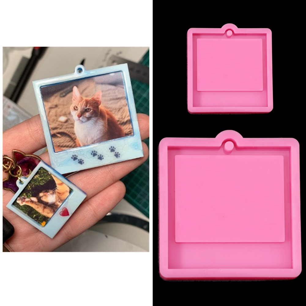 Soap Mold Silicone Loaf - Photo Frame Epoxy Resin Keychain Mold
