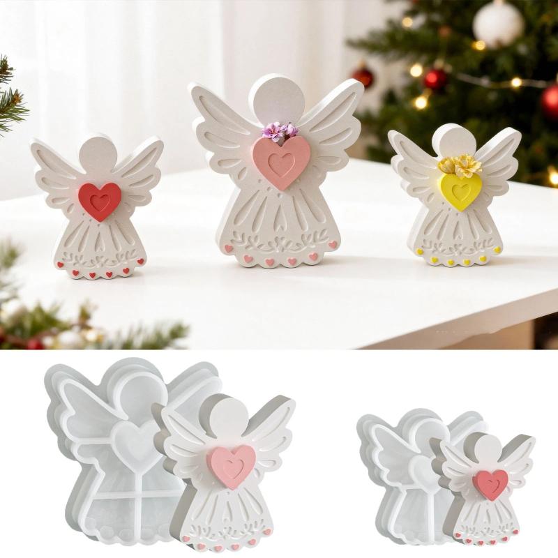Soap Mold Silicone Loaf - Love Angel Gypsum Mold Candle Silicone