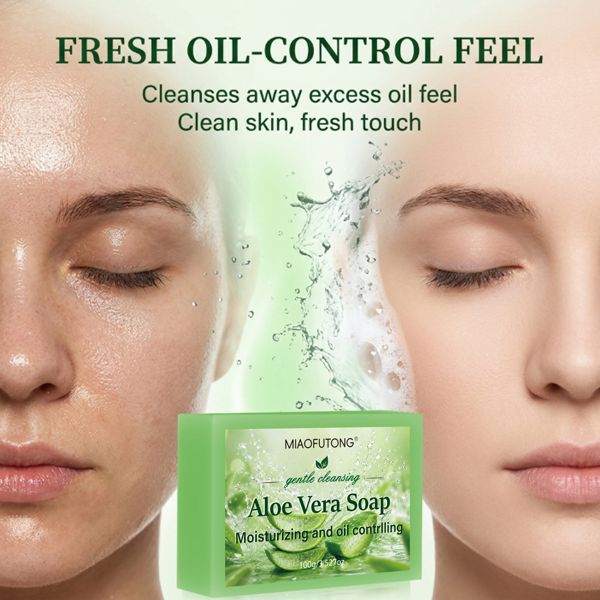 Essential Oil Soap - 4 In 1 Aloe Vera Handmade