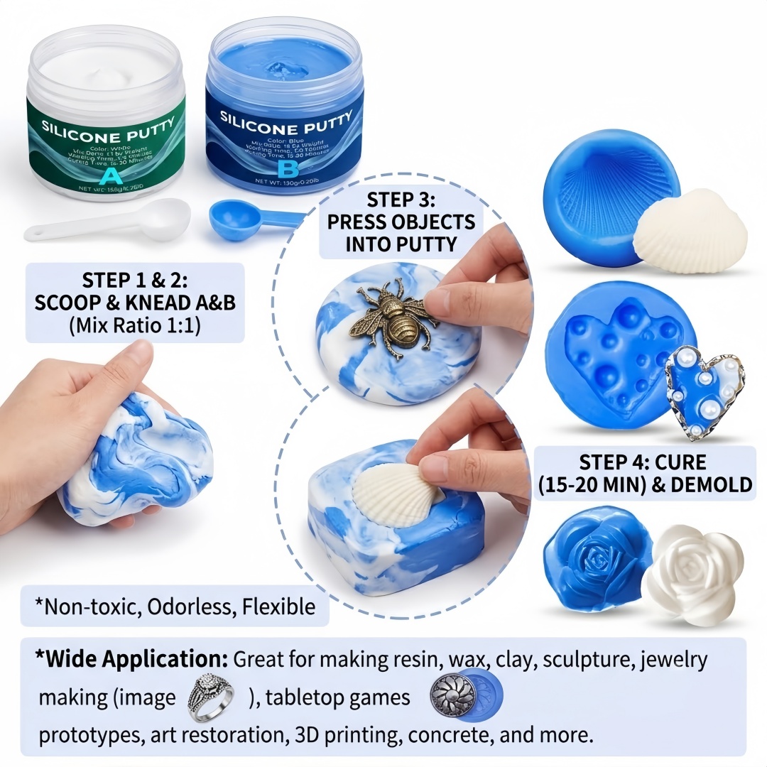 Silicone Putty Mold Making Sup - огляд і ціна Soap Making Line