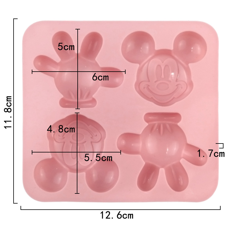 Mickey Gloves Silicone Cake Mo - огляд і ціна Essential Oil Soap