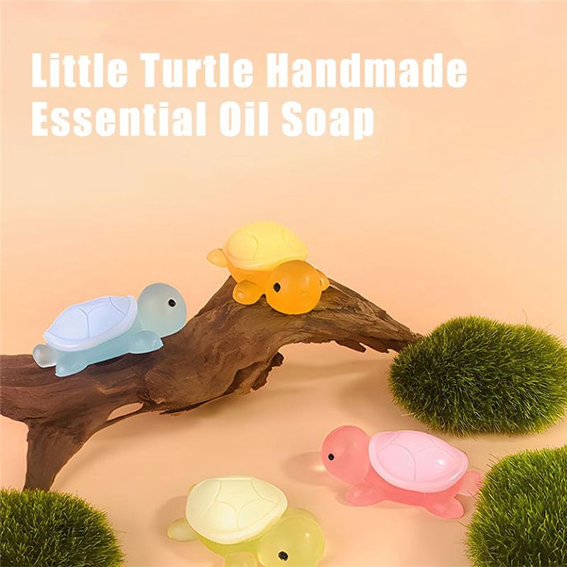 A96K-Little Turtle Handmade Es - огляд і ціна Essential Oil Soap