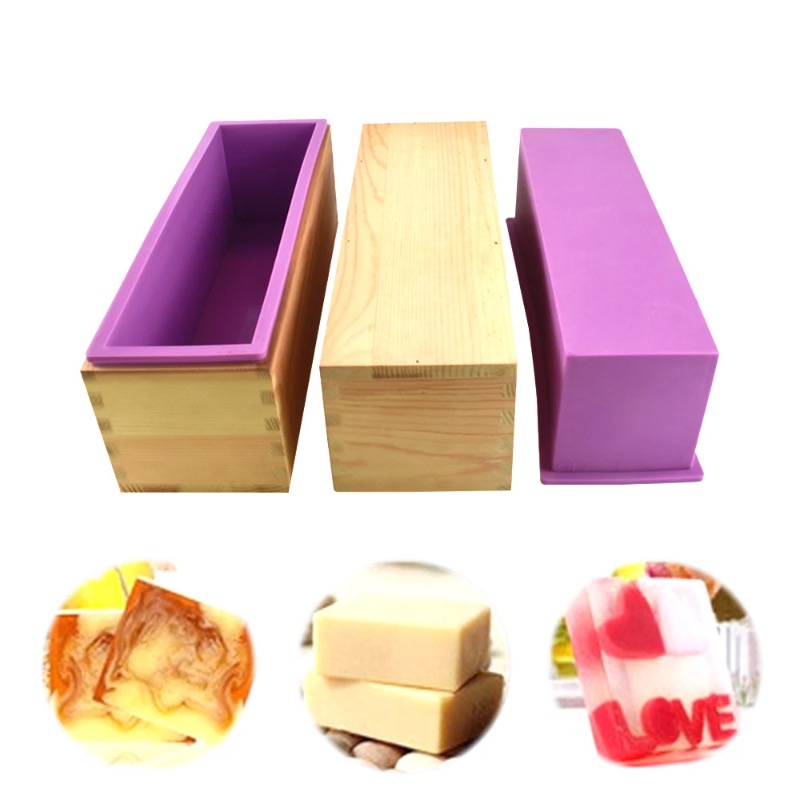 Flexible Silicone Soap Mold Re - огляд і ціна Soap Mold Silicone Loaf