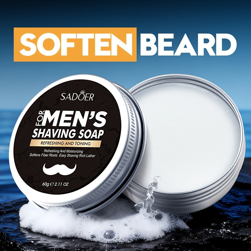 60g Men's Shaving Soap Contain - огляд і ціна Soap Making Oils