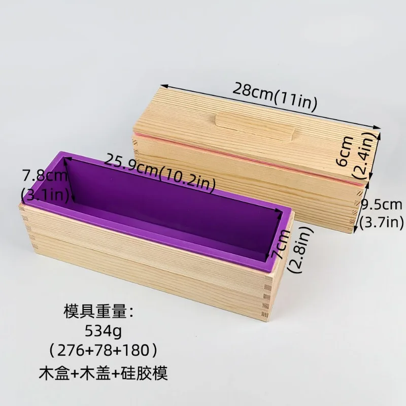 Silicone Soap Mold Rectangular - огляд і ціна Soap Mold Silicone Loaf