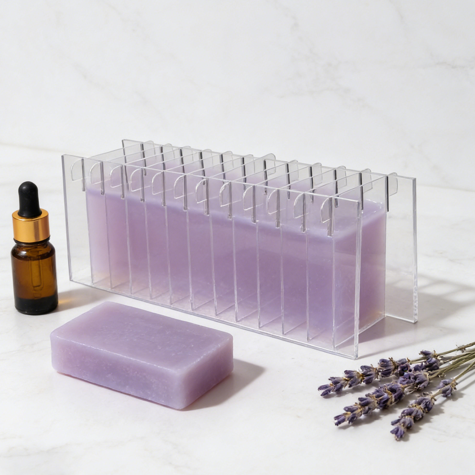 Acrylic Soap Divider Board for - огляд і ціна Soap Making Process