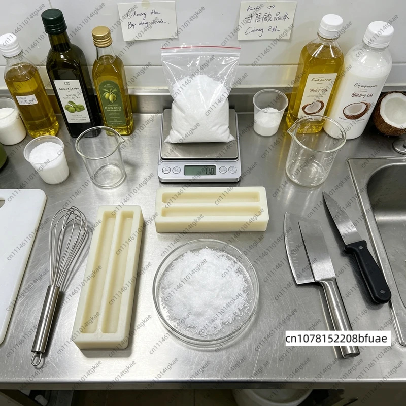 99% Glycolic Acid Crystals Raw - огляд і ціна Soap Making Process