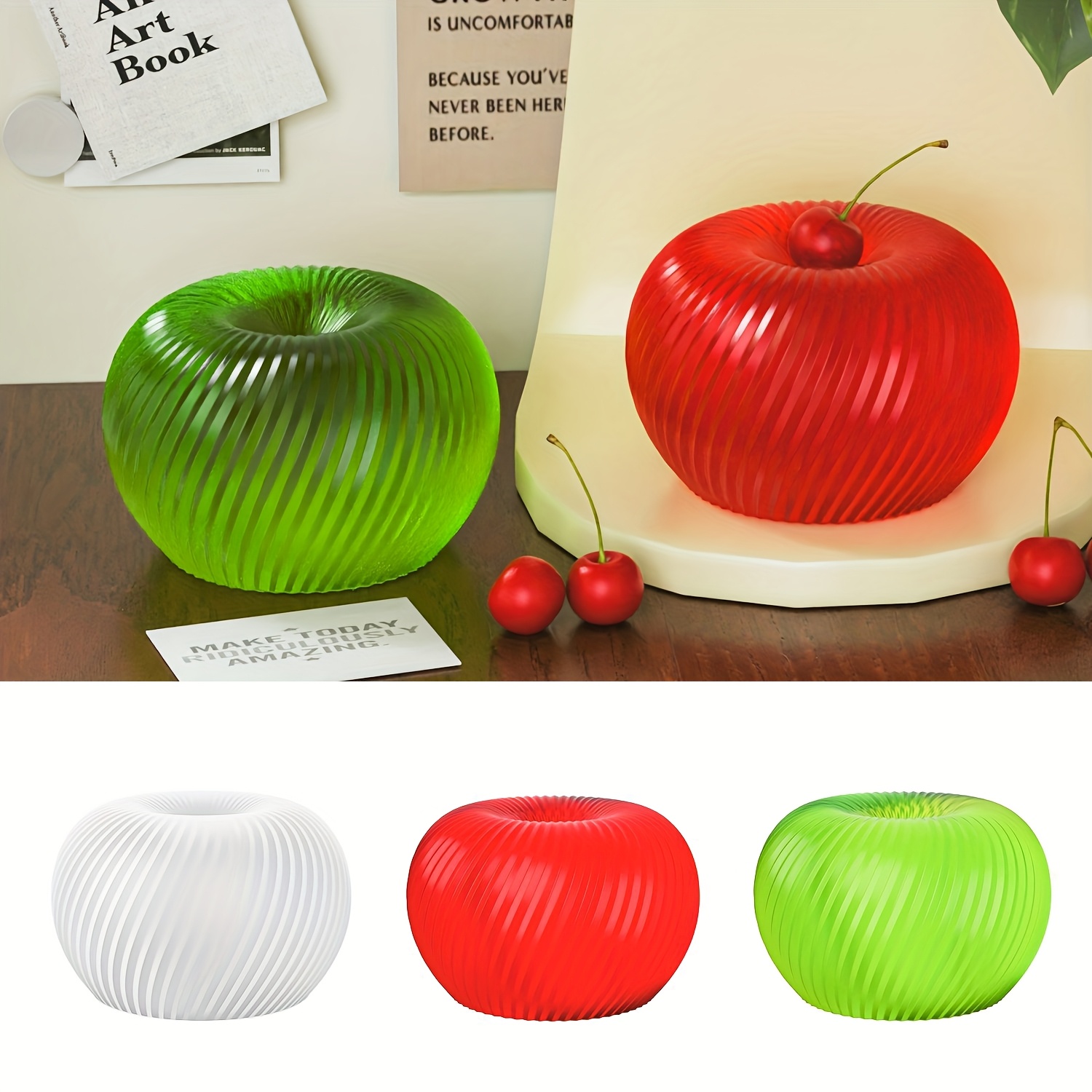 A trendy red apple silicone mo - огляд і ціна Soap Making Line
