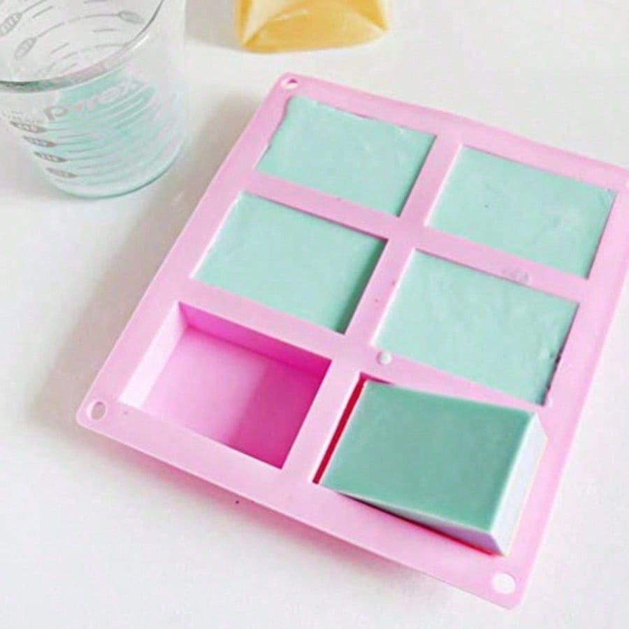 1-2 Pack 6‑Cavity DIY Silicone - огляд і ціна Soap Mold Silicone Loaf