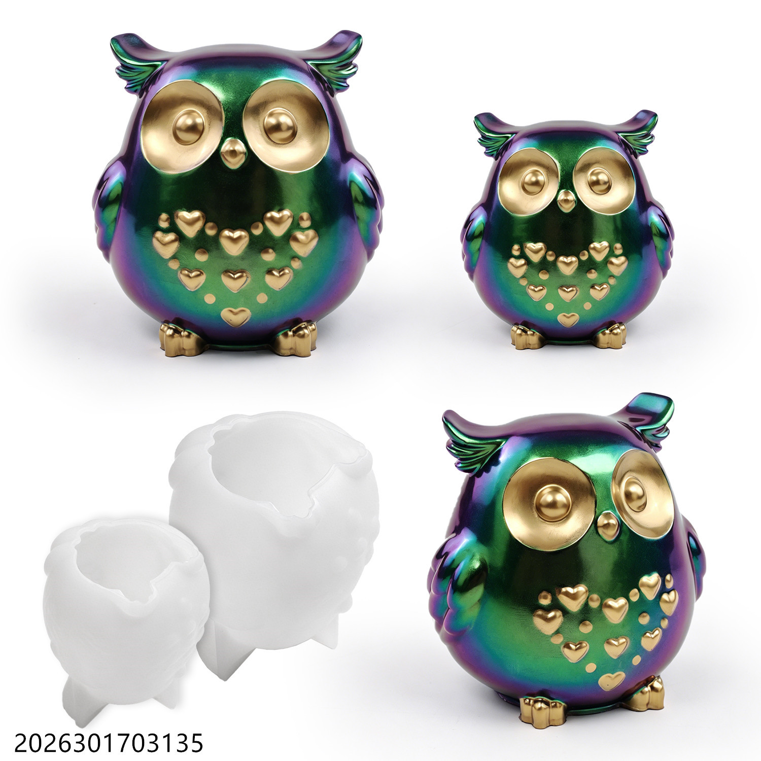 Owl Silicone Mold 3D Bird Shap - огляд і ціна Soap Making Line