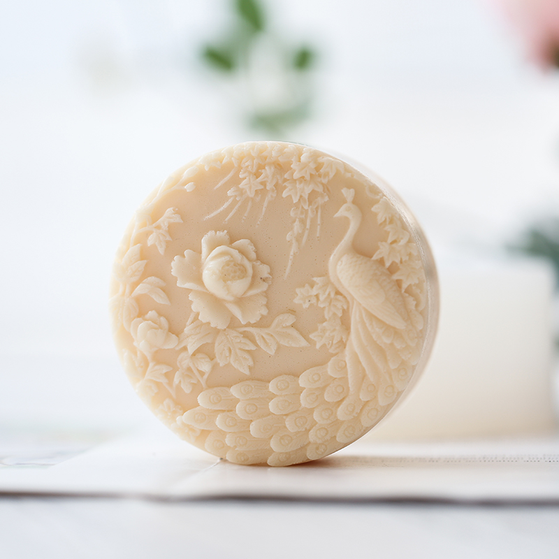 Peacock Flower Pattern Silicon - огляд і ціна Soap Making Line