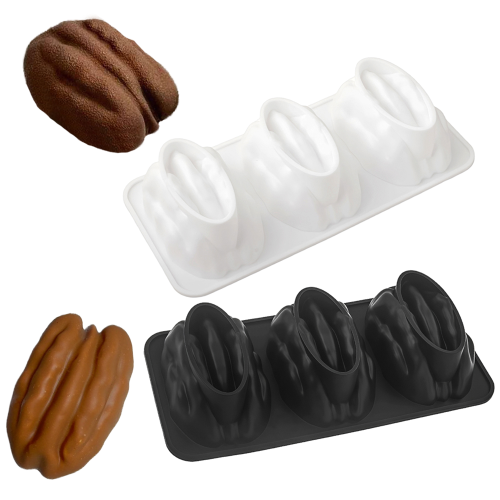 1/3/4/6/12 Cell Pecan Design S - огляд і ціна Soap Mold Silicone Loaf
